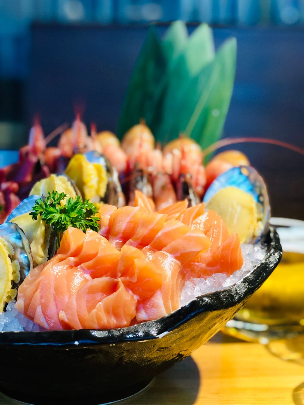 海鮮丼の具